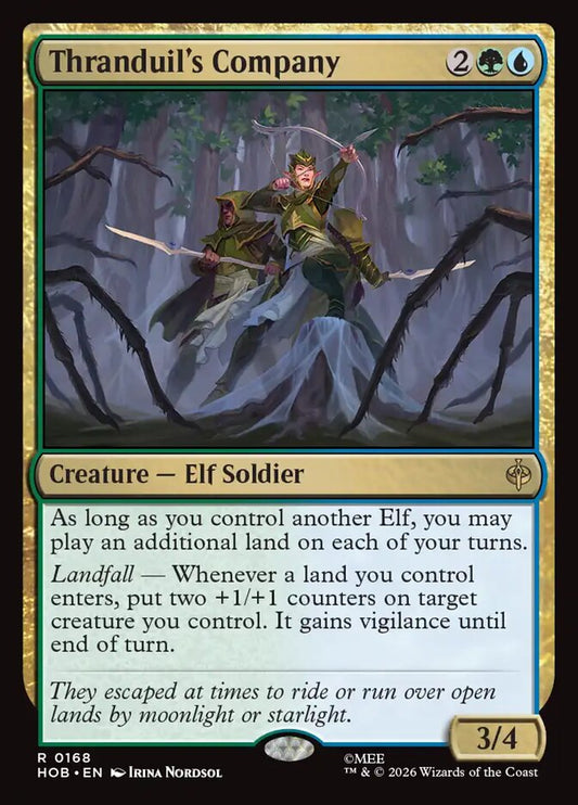 Thranduil's Company card image