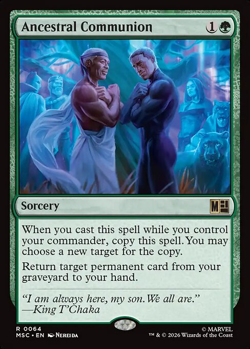 Ancestral Communion Magic: The Gathering card