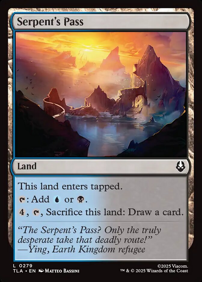 Serpent's Pass Magic: The Gathering card