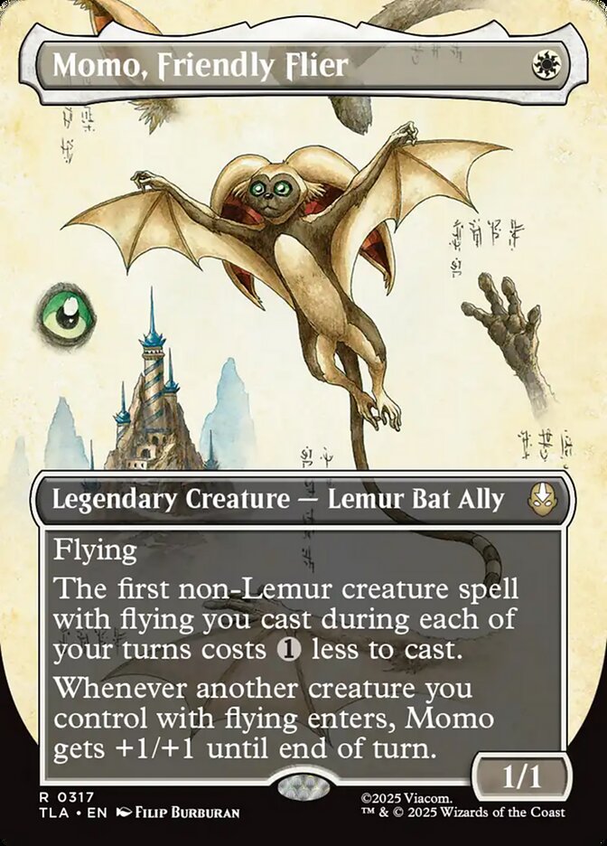 Momo, Friendly Flier Magic: The Gathering card