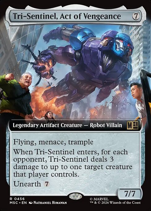 Tri-Sentinel, Act of Vengeance Magic: The Gathering card