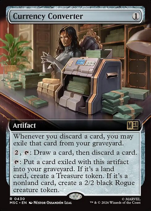 Currency Converter Magic: The Gathering card