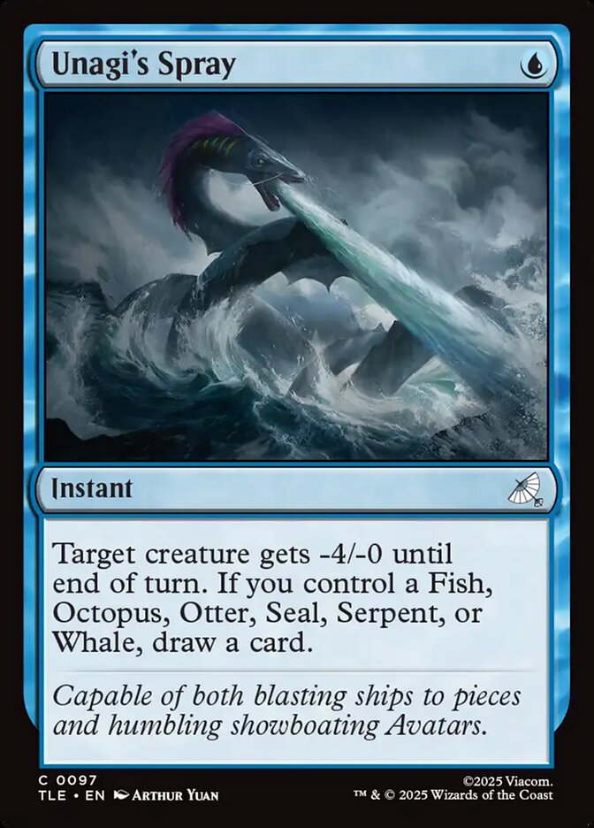 Unagi's Spray card image