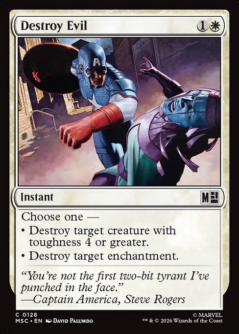 Destroy Evil Magic: The Gathering card