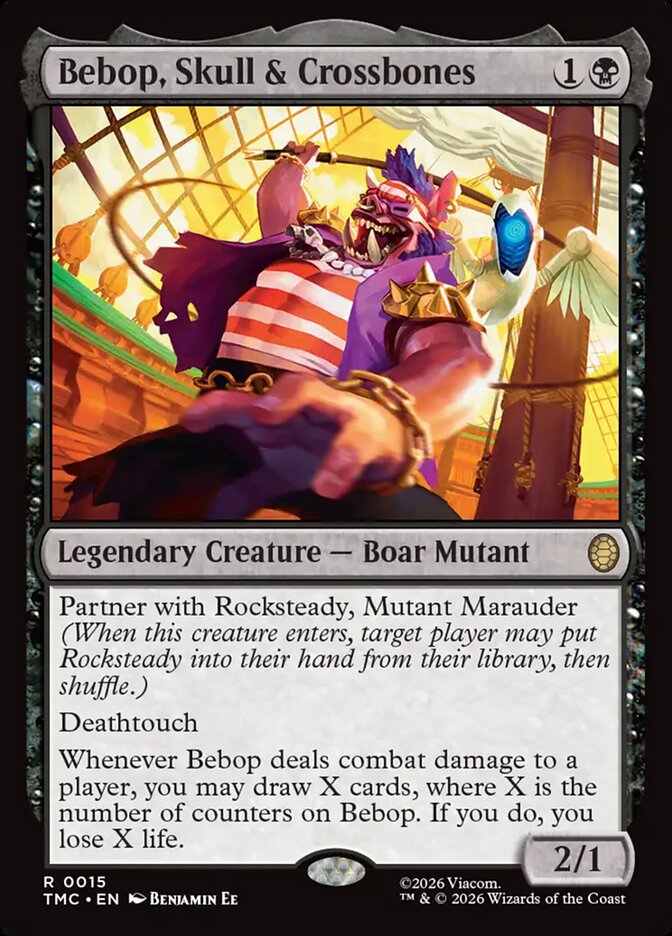 Bebop, Skull & Crossbones card image