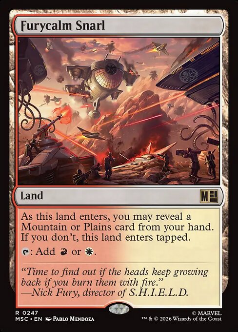 Furycalm Snarl Magic: The Gathering card