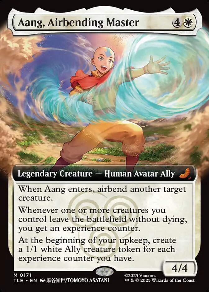 Aang, Airbending Master card image