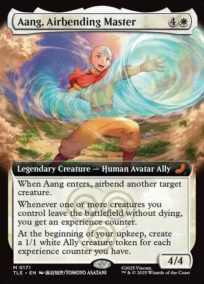 Aang, Airbending Master card image