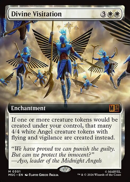 Divine Visitation Magic: The Gathering card