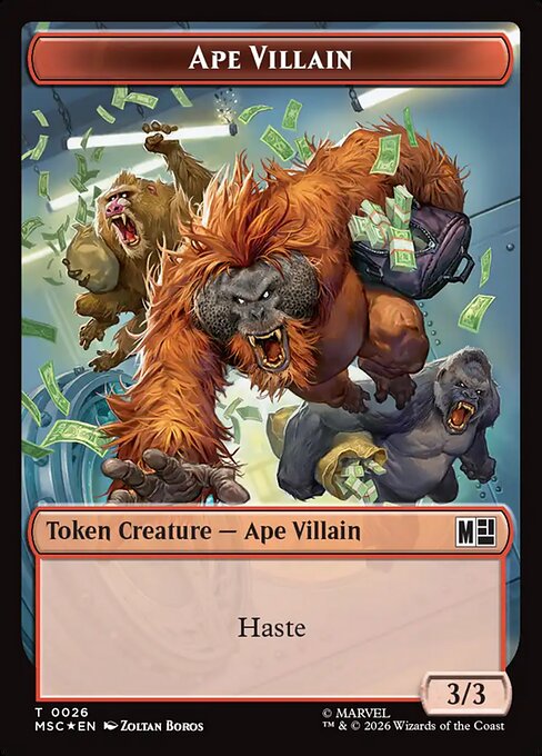 Ape Villain Magic: The Gathering card