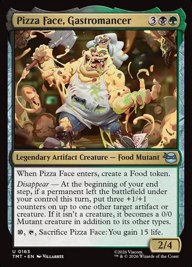 Pizza Face, Gastromancer card image