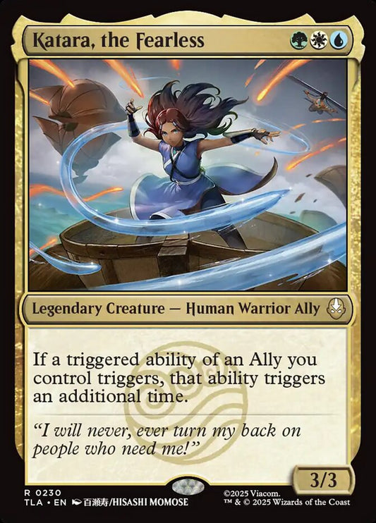 Katara, the Fearless Magic: The Gathering card