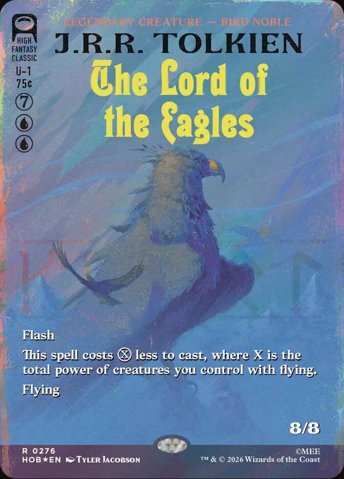 The Lord of the Eagles card image