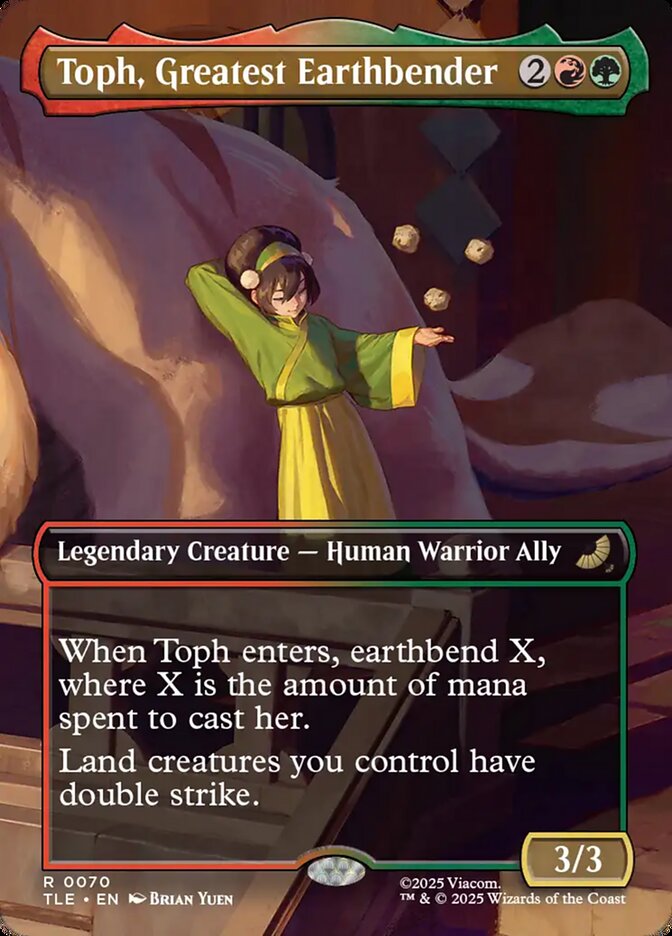 Toph, Greatest Earthbender card image
