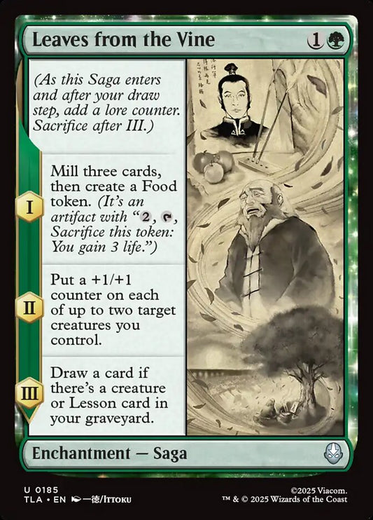 Leaves from the Vine Magic: The Gathering card