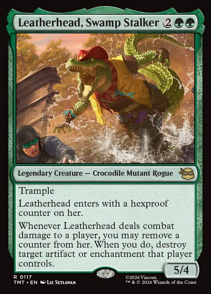 Leatherhead, Swamp Stalker card image