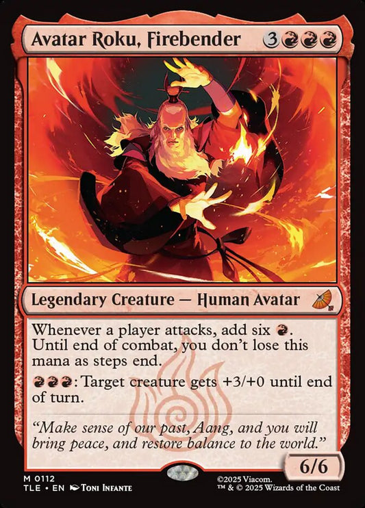 Avatar Roku, Firebender card image
