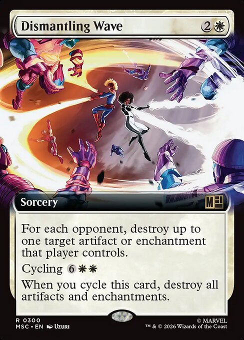 Dismantling Wave Magic: The Gathering card
