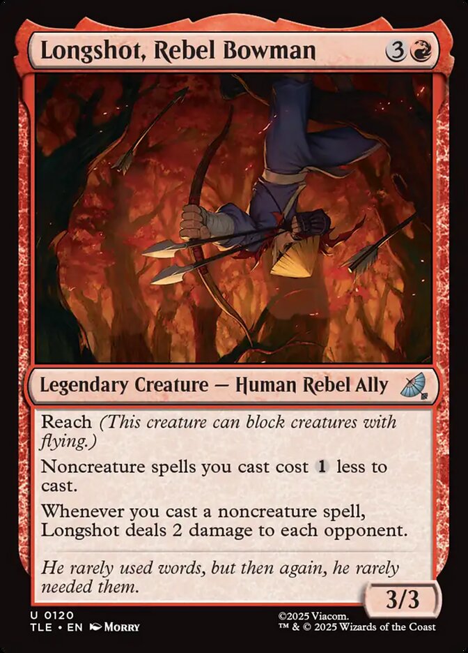 Longshot, Rebel Bowman card image