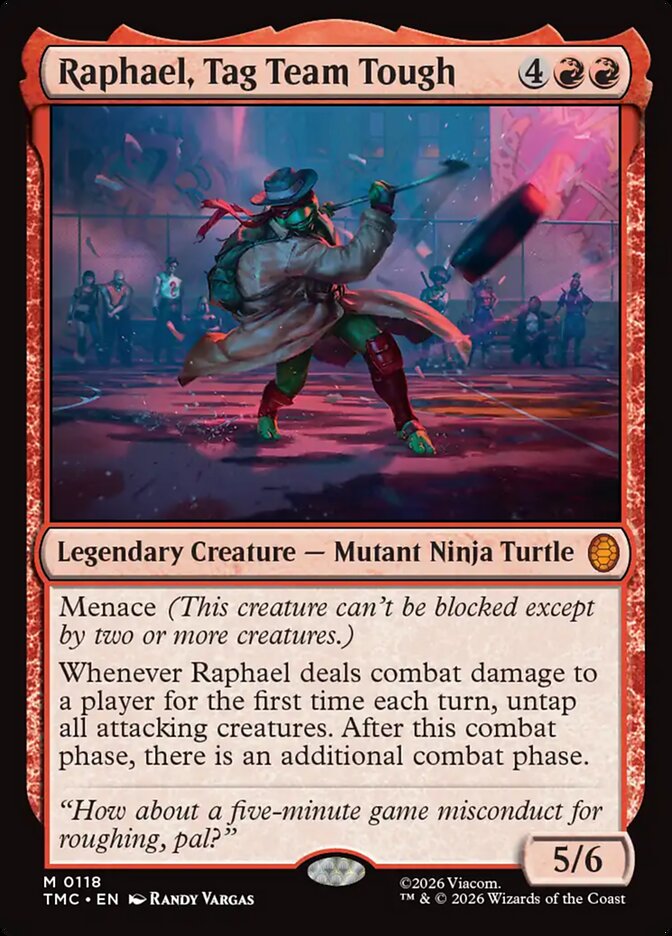 Raphael, Tag Team Tough card image