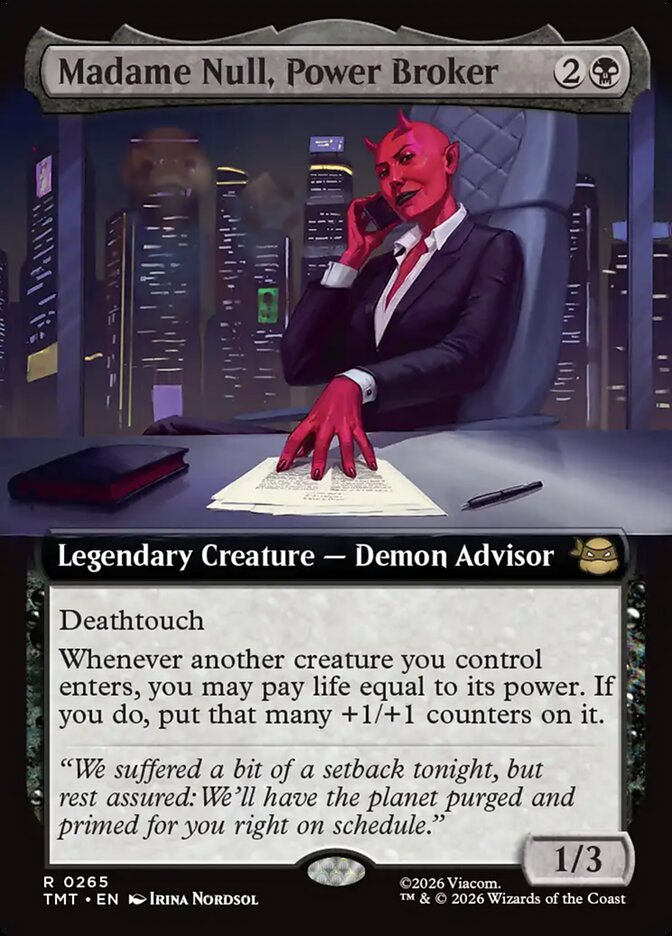 Madame Null, Power Broker card image