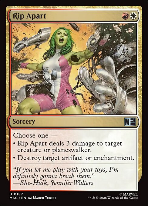 Rip Apart Magic: The Gathering card