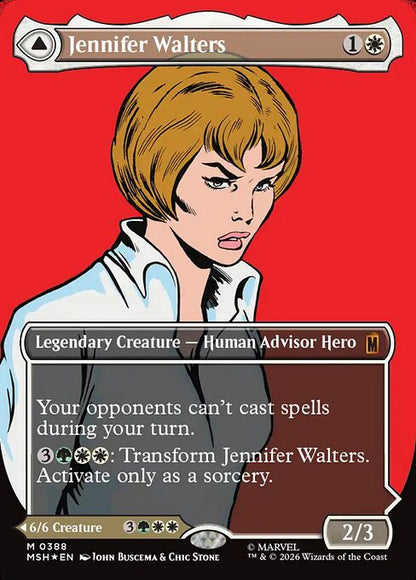 Jennifer Walters Magic: The Gathering card