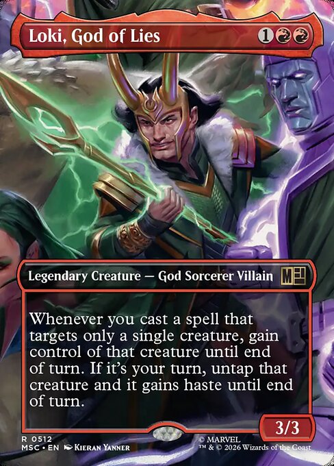 Loki, God of Lies Magic: The Gathering card