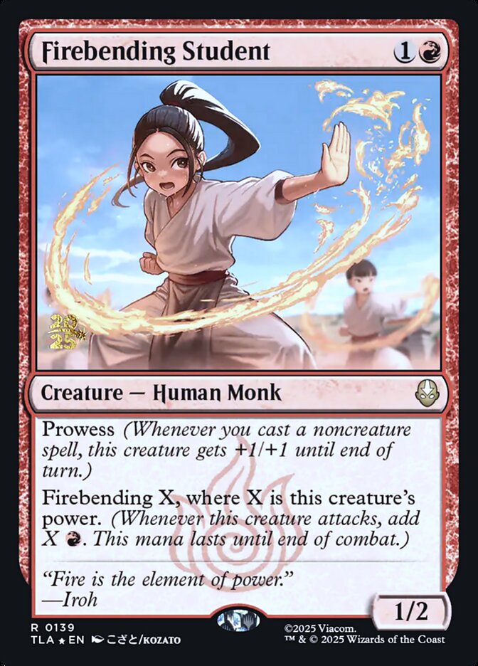 Firebending Student card image