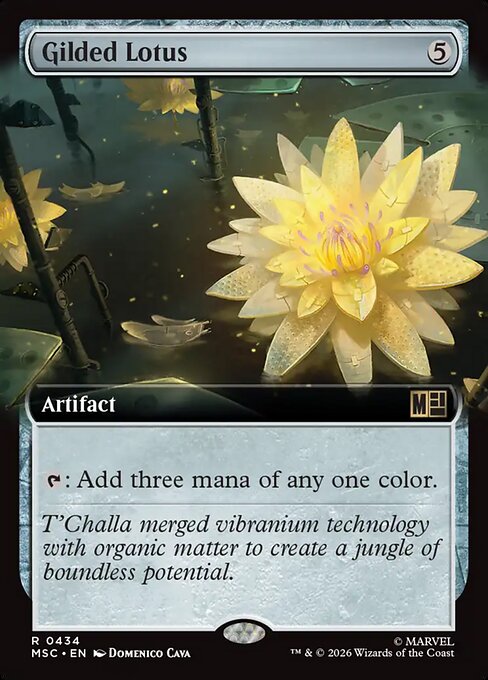 Gilded Lotus Magic: The Gathering card