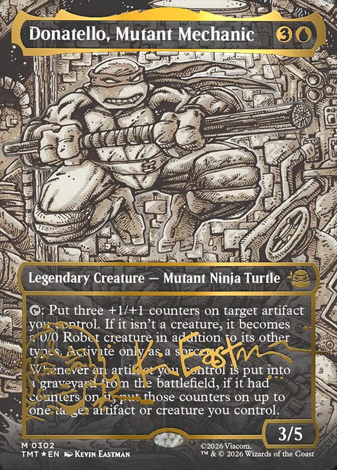 Donatello, Mutant Mechanic card image