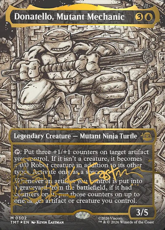 Donatello, Mutant Mechanic card image