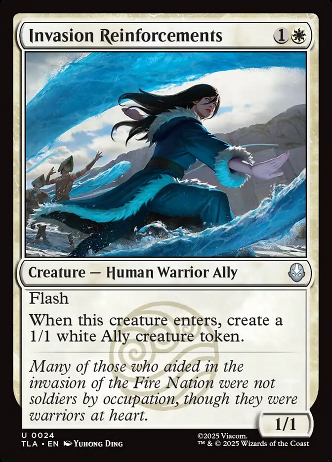 Invasion Reinforcements Magic: The Gathering card