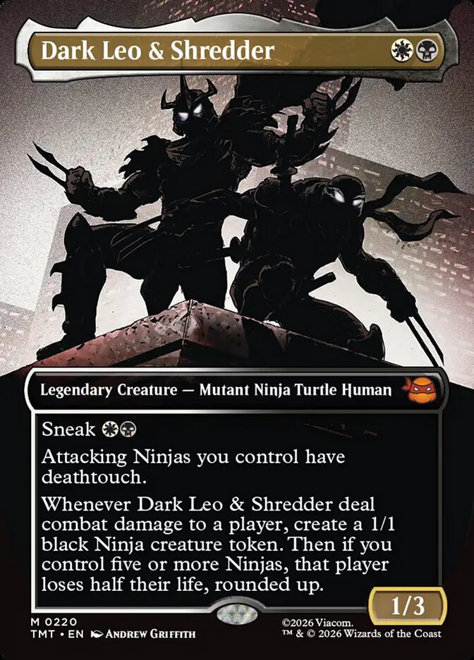 Dark Leo & Shredder card image