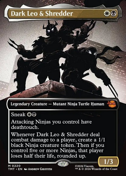 Dark Leo & Shredder card image