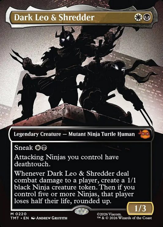 Dark Leo & Shredder card image