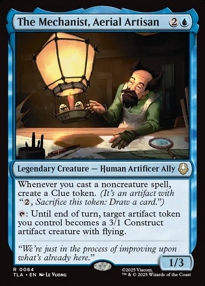 The Mechanist, Aerial Artisan Magic: The Gathering card