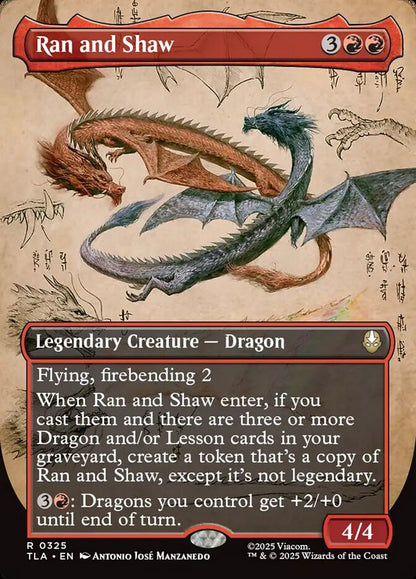 Ran and Shaw Magic: The Gathering card