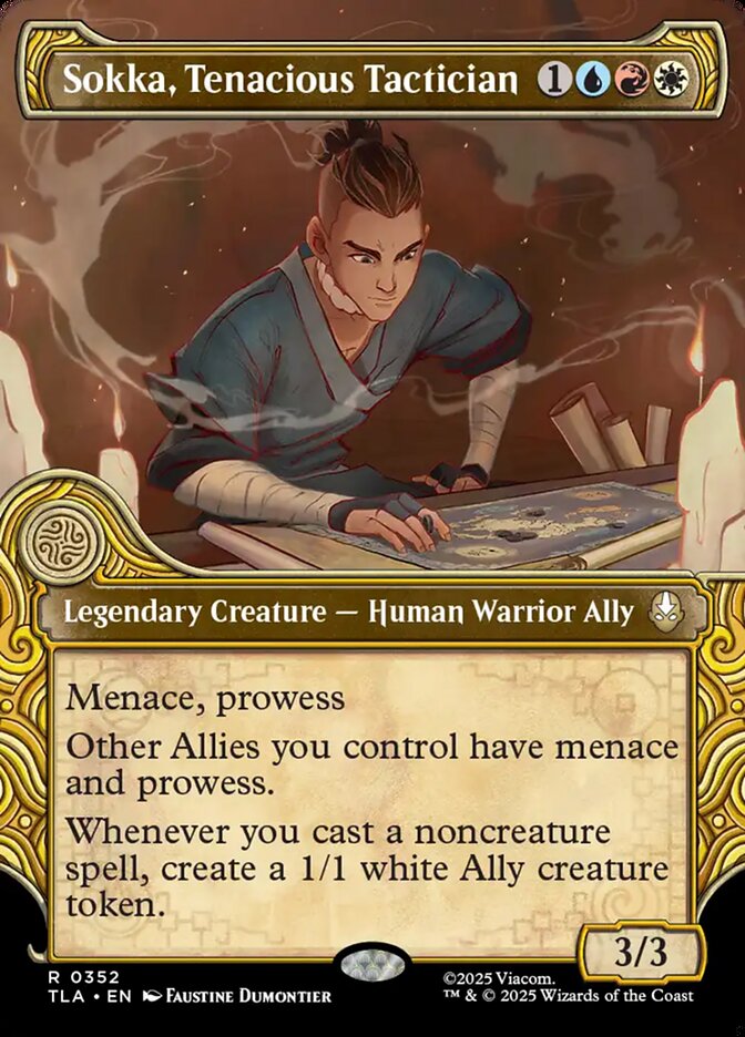 Sokka, Tenacious Tactician Magic: The Gathering card