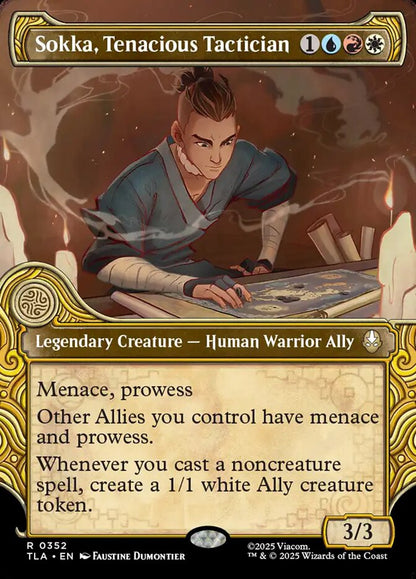 Sokka, Tenacious Tactician Magic: The Gathering card