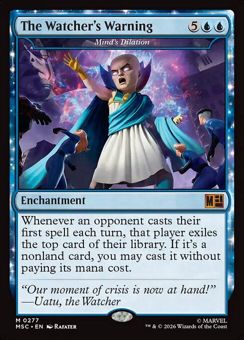 Mind's Dilation Magic: The Gathering card