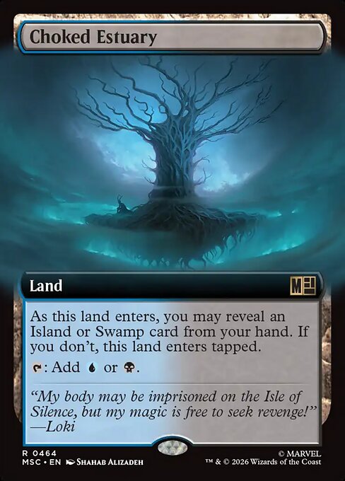 Choked Estuary Magic: The Gathering card