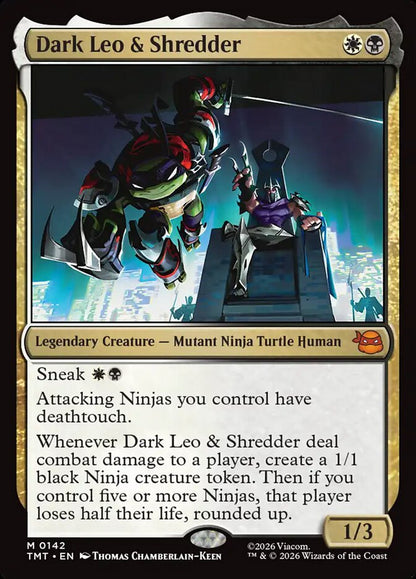 Dark Leo & Shredder card image