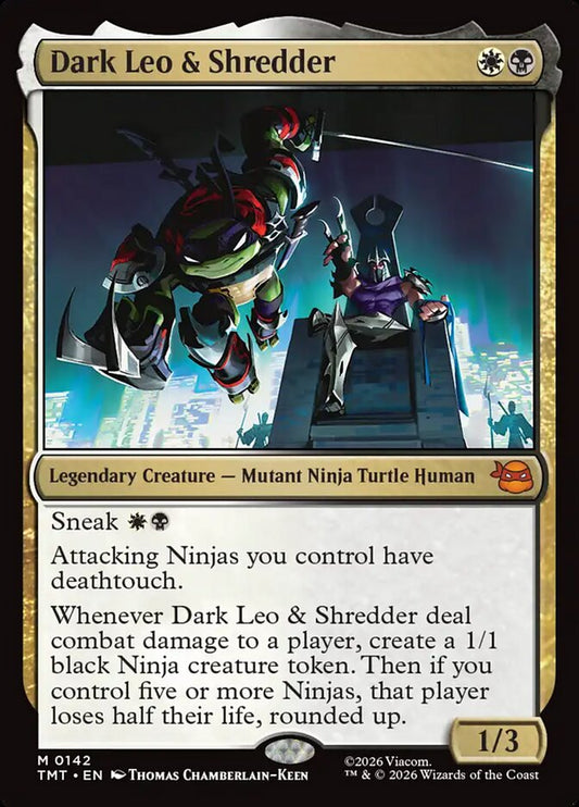 Dark Leo & Shredder card image