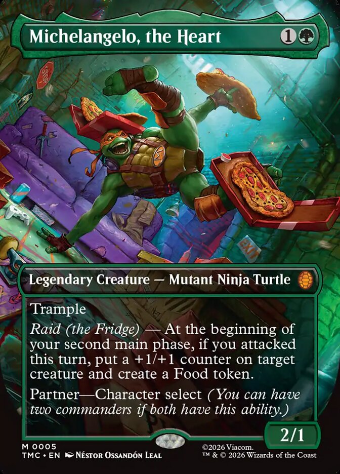 Michelangelo, the Heart card image