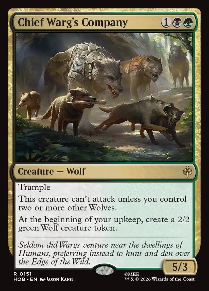 Chief Warg's Company card image