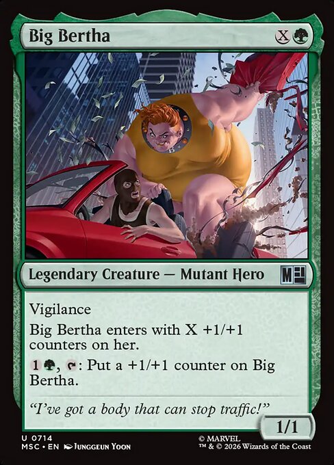 Big Bertha Magic: The Gathering card