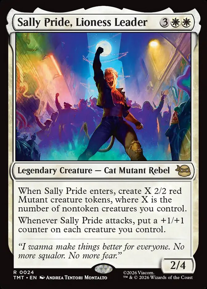 Sally Pride, Lioness Leader card image