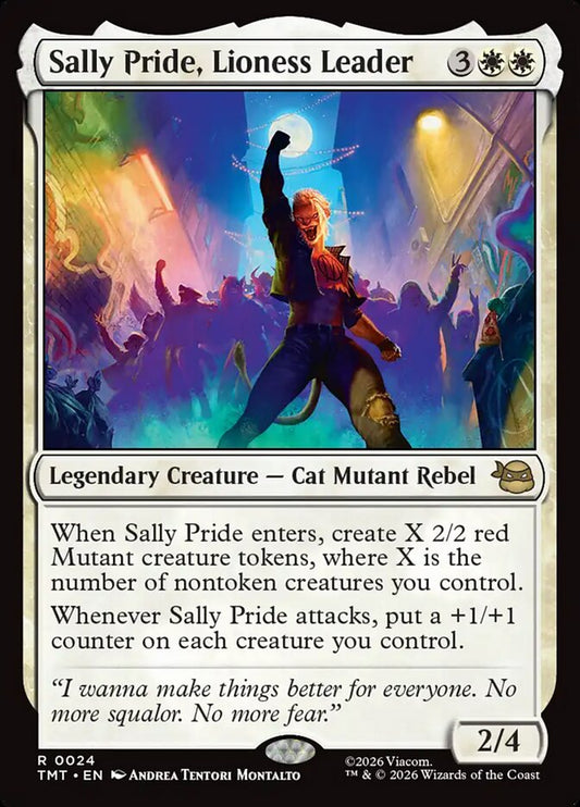 Sally Pride, Lioness Leader card image