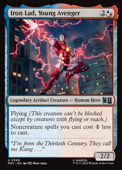 Iron Lad, Young Avenger Magic: The Gathering card